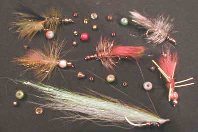 Assorted Bead-Rattle Flies