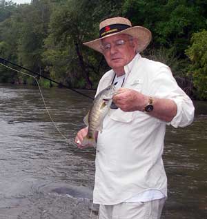 Stephen's first shoal bass...