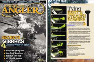 Stealth Bomber - fly tying directions in American Angler magazine