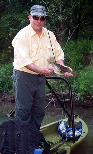A largemouth form the upper Flint River...