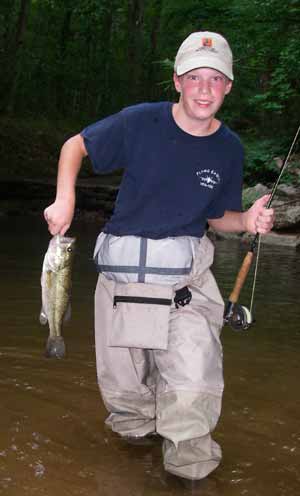 Benjamin's big bass...