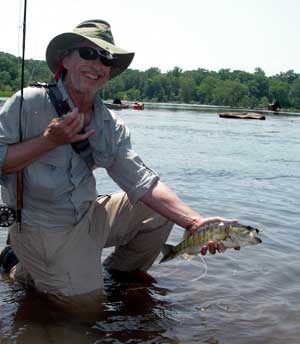 Flint River shoal bass on the fly...